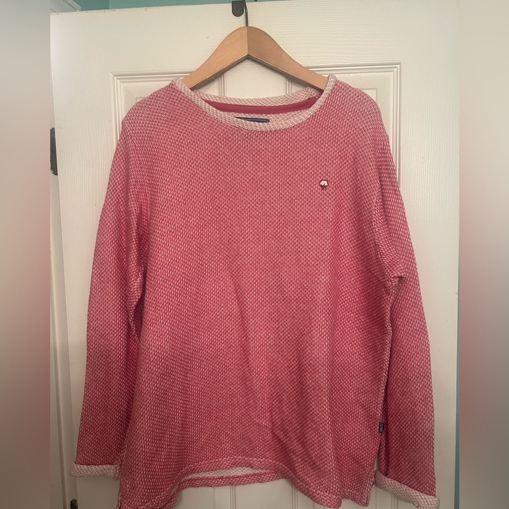 The Southern Shirt Company Pink Crew Neck Sweater
